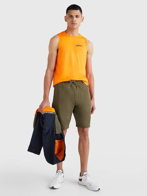 Tommy Hilfiger Sport Essential Performance Training Tank Top T-shirts Heren Oranje | TH372WSK