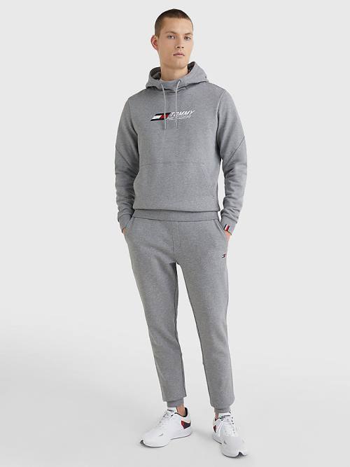 Tommy Hilfiger Sport Essential TH Cool Hoodie Heren Grijs | TH408EQF