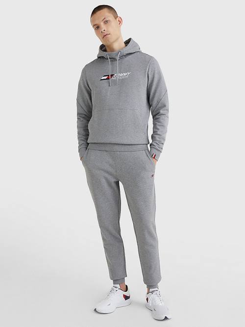 Tommy Hilfiger Sport Essential TH Cool Joggers Broek Heren Grijs | TH639VJE