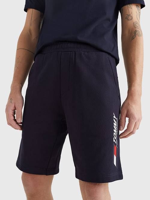 Tommy Hilfiger Sport Essential TH Cool Sweat Korte Broek Heren Blauw | TH245PAR