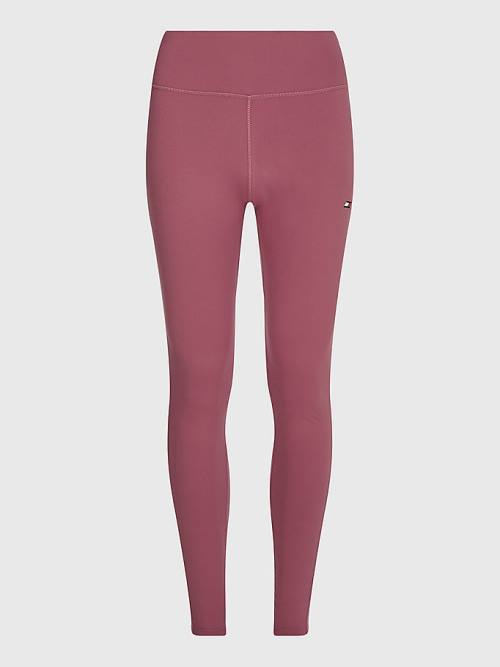 Tommy Hilfiger Sport Full Length Graphic Leggings Dames Rood | TH602EXH