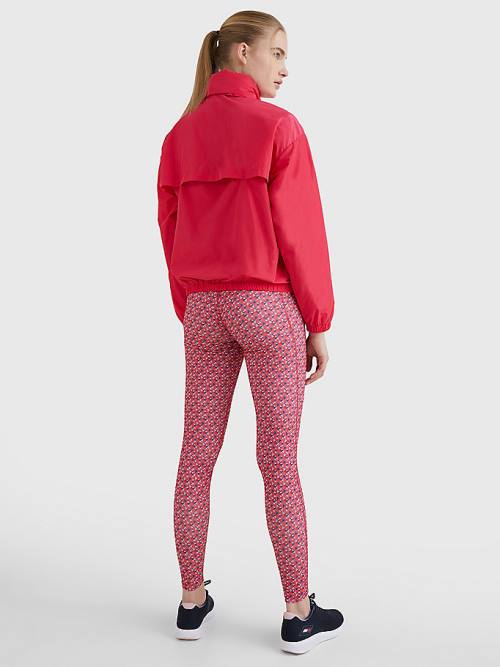 Tommy Hilfiger Sport Half-Zip Relaxed Fit Anorak Jassen Dames Roze | TH592YDV