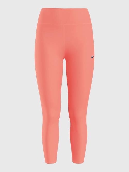 Tommy Hilfiger Sport High Rise 7/8 Leggings Dames Rood | TH739THE