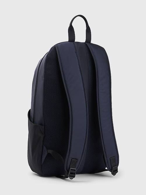 Tommy Hilfiger Sport Logo Backpack Tassen Heren Blauw | TH590DQI