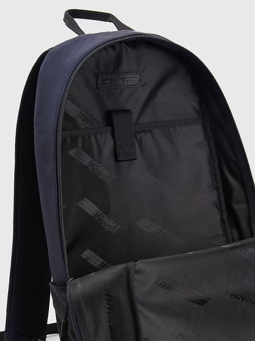 Tommy Hilfiger Sport Logo Backpack Tassen Heren Blauw | TH590DQI