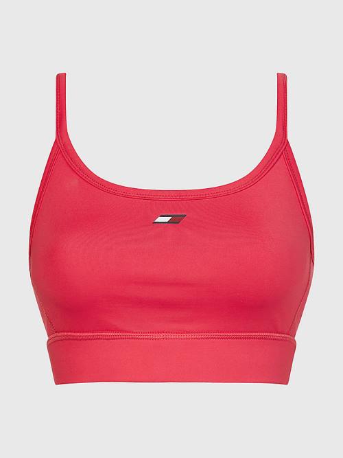 Tommy Hilfiger Sport Low Support Bra Ondergoed Dames Roze | TH901RLH