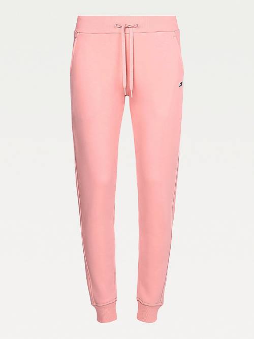 Tommy Hilfiger Sport Organic Katoenen Joggers Broek Dames Roze | TH491KYX