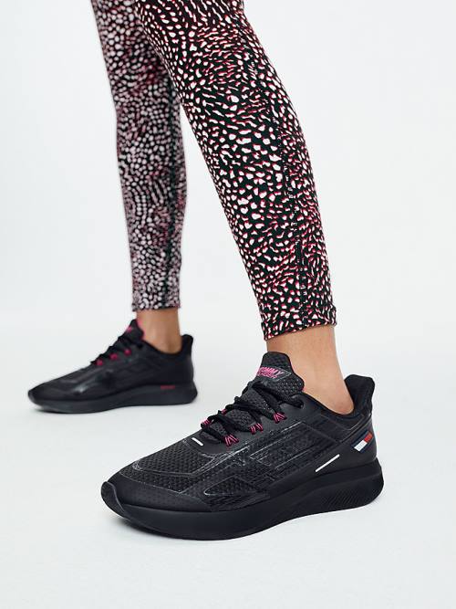 Tommy Hilfiger Sport Print Full Length Leggings Dames Paars | TH248NSA