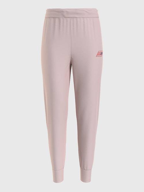 Tommy Hilfiger Sport Relaxed Fit Joggers Broek Dames Roze | TH291WOM