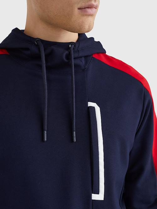 Tommy Hilfiger Sport TH Cool Regular Fit Hoodie Heren Blauw | TH829YXR