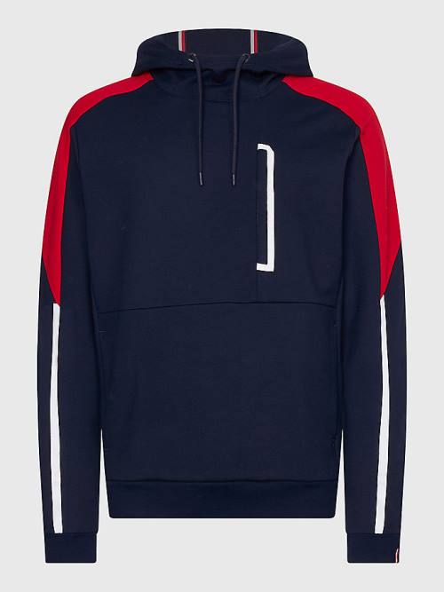 Tommy Hilfiger Sport TH Cool Regular Fit Hoodie Heren Blauw | TH829YXR