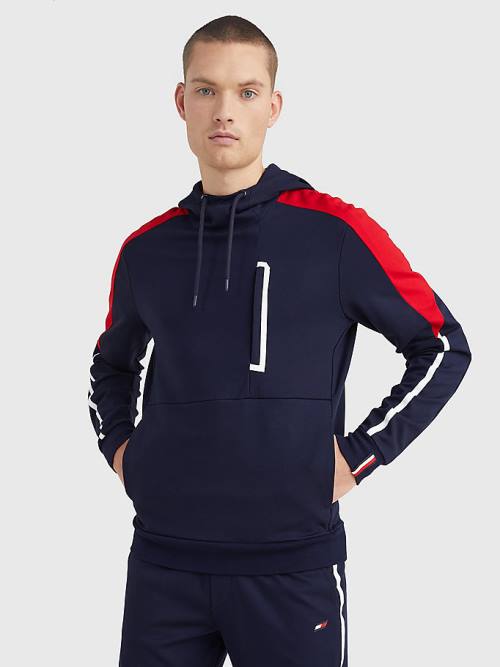 Tommy Hilfiger Sport TH Cool Regular Fit Hoodie Heren Blauw | TH829YXR