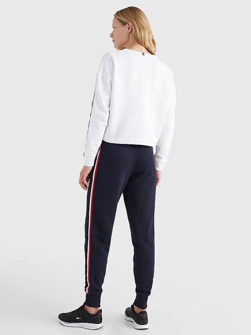 Tommy Hilfiger Sport TH Cool Relaxed Fit Sweatshirts Dames Wit | TH013GQN