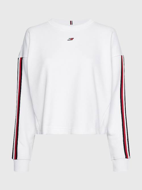 Tommy Hilfiger Sport TH Cool Relaxed Fit Sweatshirts Dames Wit | TH013GQN