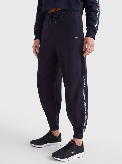 Tommy Hilfiger Sport TH Cool Relaxed Fit Joggers Broek Dames Blauw | TH436DQG