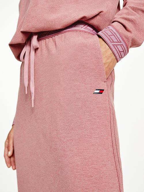 Tommy Hilfiger Sport TH Cool Soft Midi Rokken Dames Rood | TH473DGB