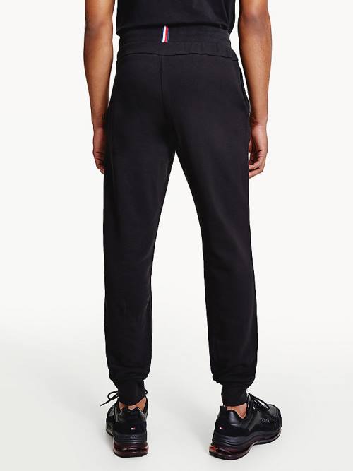 Tommy Hilfiger Sport Terry Joggers Broek Heren Zwart | TH321CXB