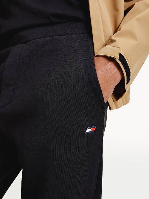 Tommy Hilfiger Sport Terry Joggers Broek Heren Zwart | TH321CXB