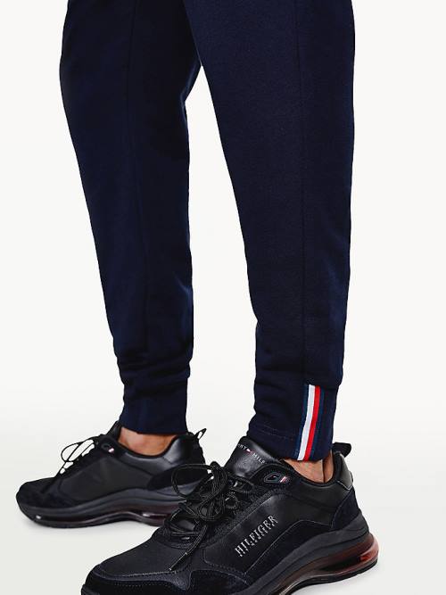 Tommy Hilfiger Sport Terry Joggers Broek Heren Blauw | TH673FPS