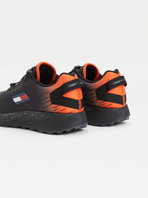 Tommy Hilfiger Sport Trail Sneakers Heren Zwart | TH937OHC