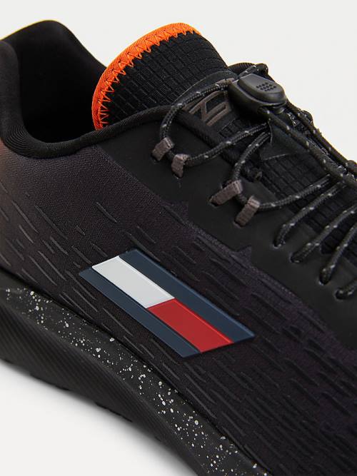 Tommy Hilfiger Sport Trail Sneakers Heren Zwart | TH937OHC