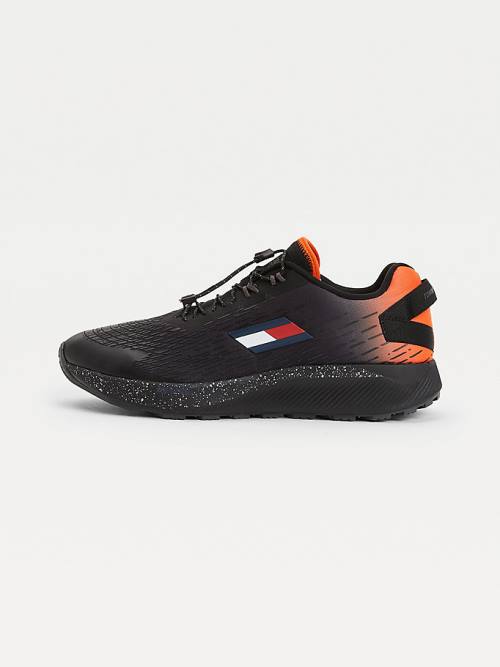 Tommy Hilfiger Sport Trail Sneakers Heren Zwart | TH937OHC