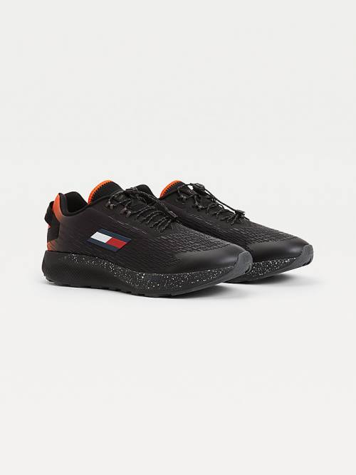 Tommy Hilfiger Sport Trail Sneakers Heren Zwart | TH937OHC