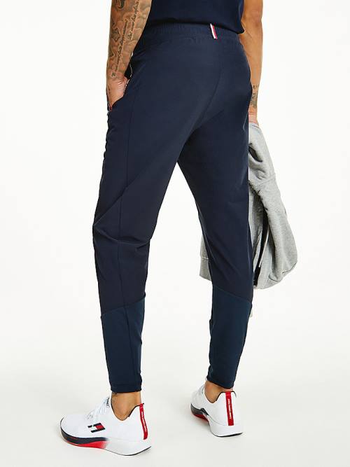 Tommy Hilfiger Sport Training Joggers Broek Heren Blauw | TH792PUF