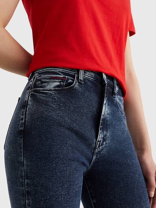 Tommy Hilfiger Sylvia High Rise Super Skinny Jeans Dames Denim | TH352DTA