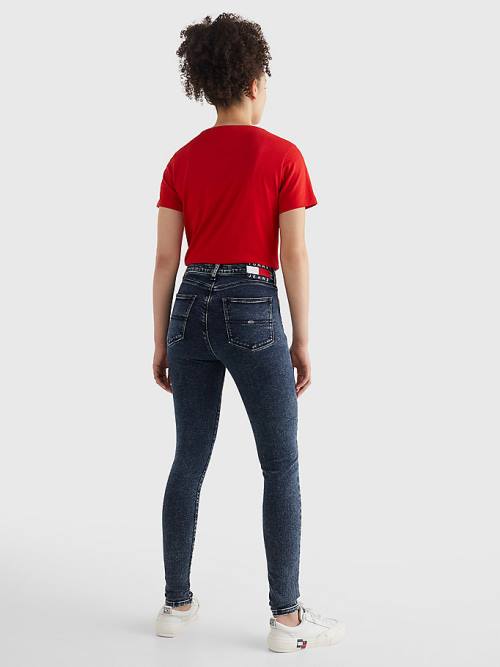 Tommy Hilfiger Sylvia High Rise Super Skinny Jeans Dames Denim | TH352DTA