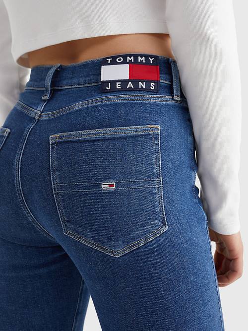 Tommy Hilfiger Sylvia High Rise Super Skinny Jeans Dames Denim | TH438PBF