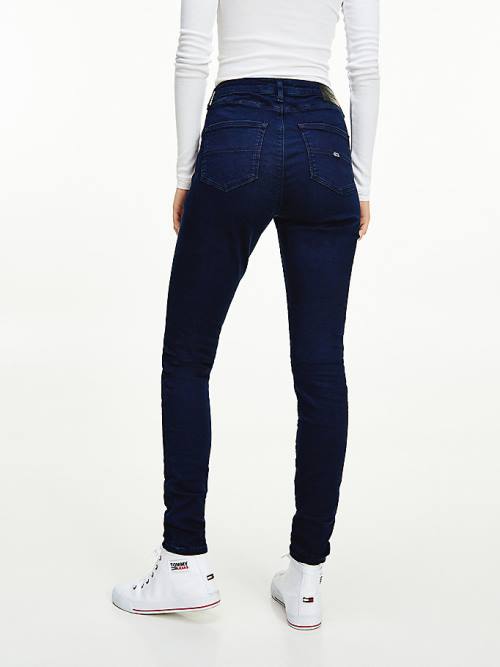 Tommy Hilfiger Sylvia High Rise Super Skinny Jeans Dames Denim | TH493VMO