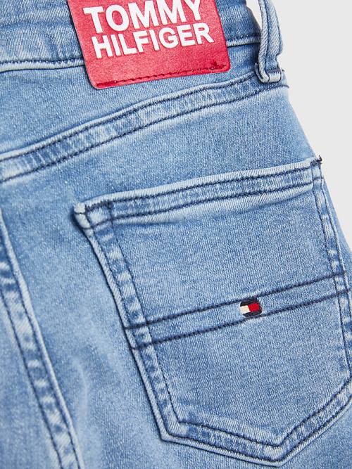 Tommy Hilfiger Sylvia Skinny Faded Jeans Meisjes Denim | TH826QXH