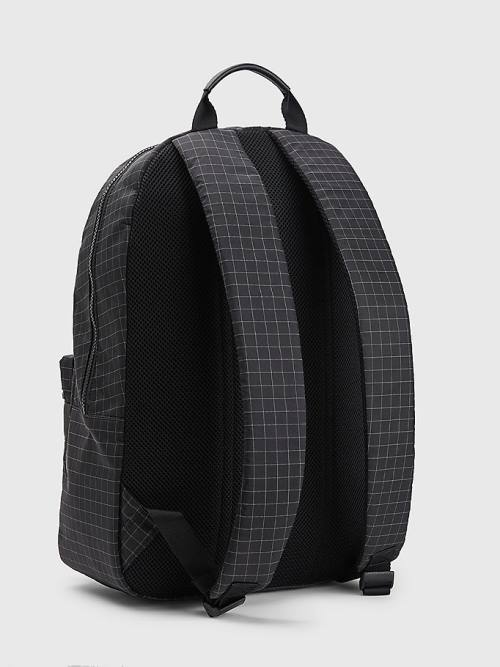 Tommy Hilfiger TH Established Backpack Tassen Heren Zwart | TH429ZVP