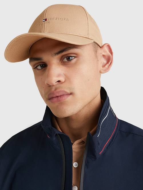 Tommy Hilfiger TH Established Baseball Cap Hoeden Heren Khaki | TH483PDF