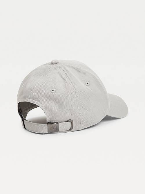 Tommy Hilfiger TH Established Baseball Cap Hoeden Heren Grijs | TH745OIS