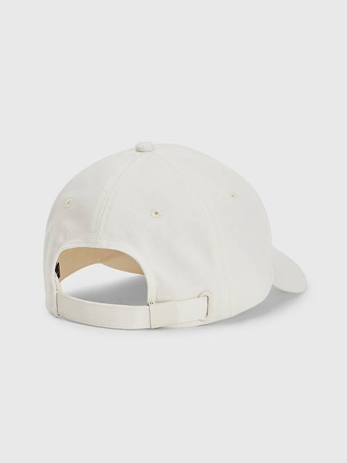 Tommy Hilfiger TH Established Baseball Cap Hoeden Heren Wit | TH984MRH