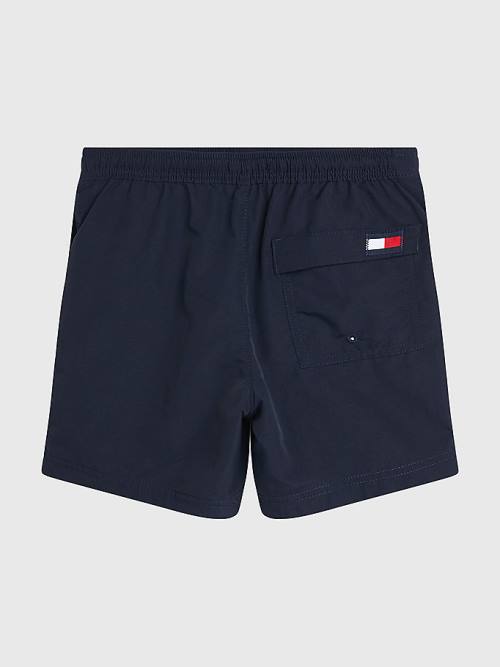 Tommy Hilfiger TH Established Drawstring Mid Length Shorts Zwemkleding Jongens Blauw | TH908FHV