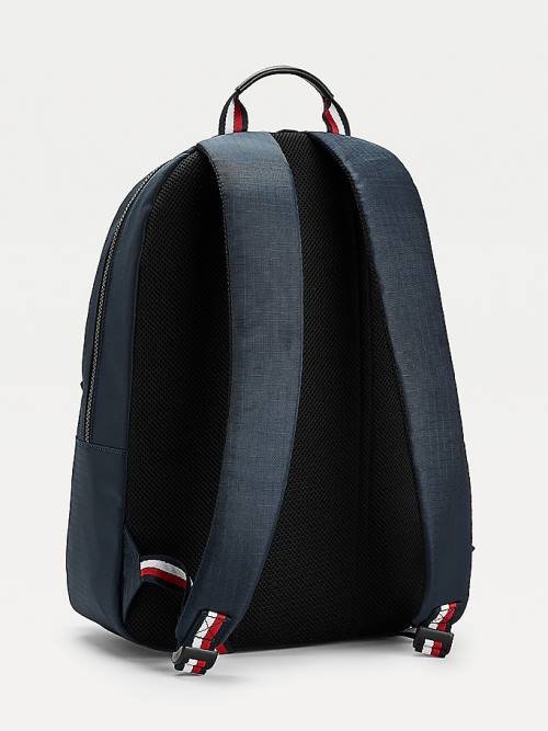 Tommy Hilfiger TH Established Recycled Polyester Backpack Tassen Heren Blauw | TH548NFX