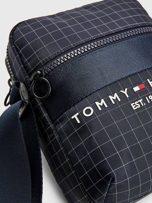 Tommy Hilfiger TH Established Small Reporter Tassen Heren Blauw | TH263THO