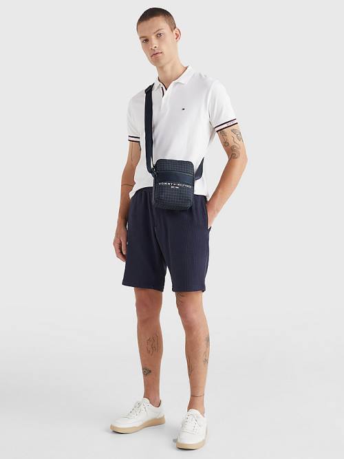 Tommy Hilfiger TH Established Small Reporter Tassen Heren Blauw | TH263THO