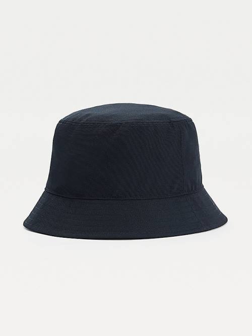 Tommy Hilfiger TH Established Tech Bucket Hoeden Heren Blauw | TH246DLI