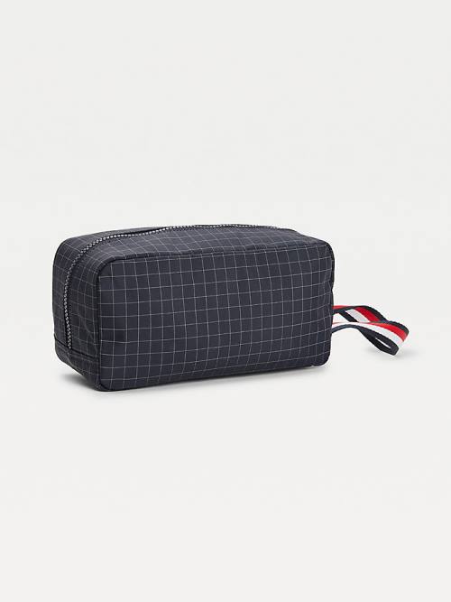 Tommy Hilfiger TH Established Water Repellent Washbag Tassen Heren Blauw | TH965NAE