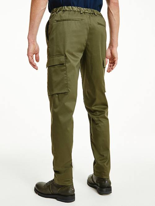 Tommy Hilfiger TH Modern Slim Fit Cargo Broek Heren Khaki | TH036OHP