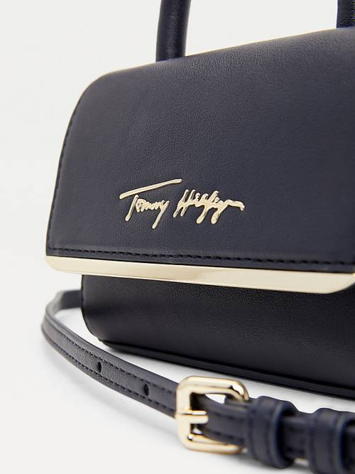 Tommy Hilfiger TH Modern Small Bar Tassen Dames Blauw | TH205LTB