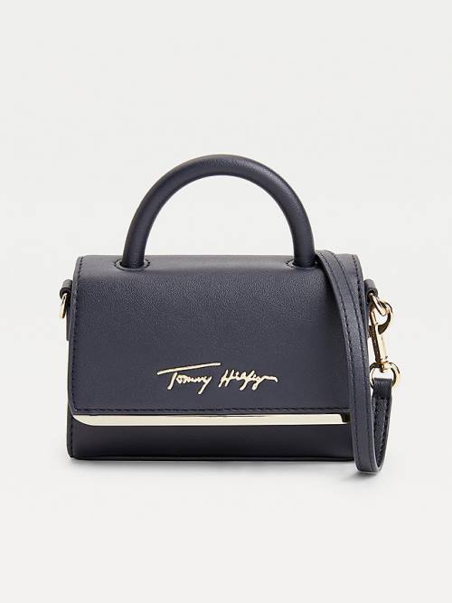 Tommy Hilfiger TH Modern Small Bar Tassen Dames Blauw | TH205LTB