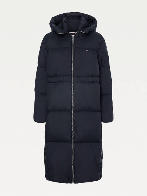 Tommy Hilfiger TH Protect Down Puffer Coat Jassen Dames Zwart | TH045FIN