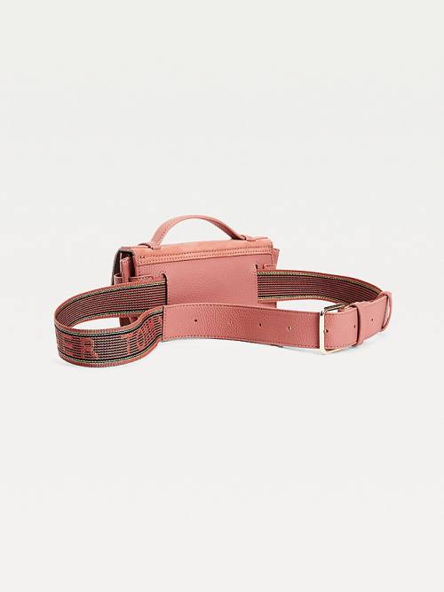 Tommy Hilfiger TH Soft Monogram Belt Tassen Dames Oranje | TH568SNP