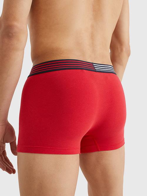 Tommy Hilfiger TH Stretch Trunks Ondergoed Heren Rood | TH819BOD