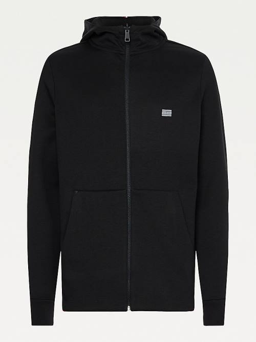 Tommy Hilfiger TH Tech Essential Hoodie Heren Zwart | TH082PRE